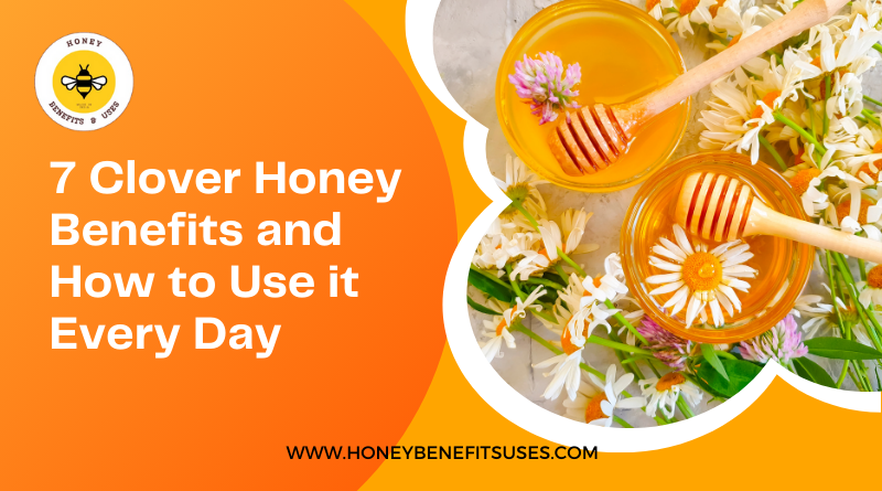 7 Clover Honey Benefits And How To Use It Every Day